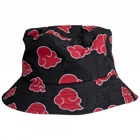Naruto Shippuden Akatsuki Red Clouds Symbol All Over Print Bucket Hat